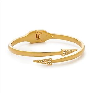 Rebecca Minkoff Double Pave Arrow Hinge Bracelet